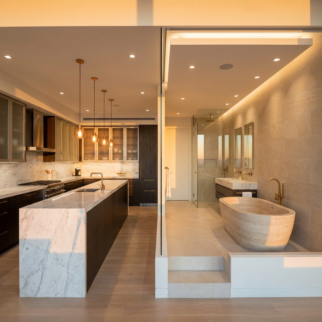 שיפוץ מטבח ואמבטיה